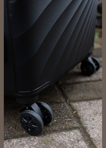 Валіза поліпропілен 100% ручна поклажа, маленький S лавандовий Wings DQZ02 (343339846)