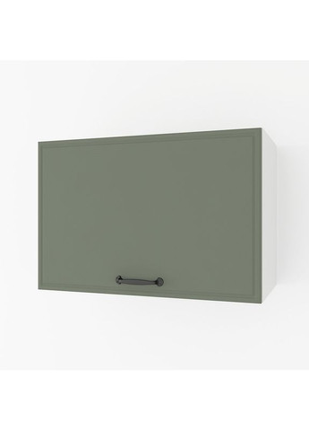 Шкаф навесной, вытяжка на кухню, мебель на кухню, верхний модуль для кухни 600 мм С-052 Белый — Асфальт No Brand (371910730)