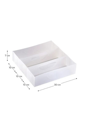 Набір складних органайзерів для зберігання TRES, 3 шт.,Білий Fabrika - (304514140)