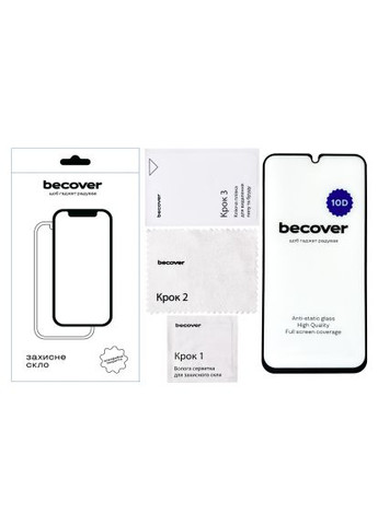 Скло захисне (711352) BeCover Samsung Galaxy A34 5G SM-A346 10D Black (366479504)