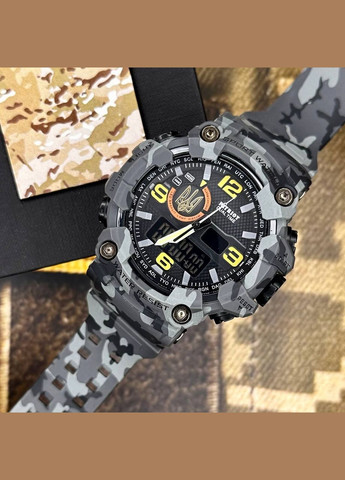 002CMGYUAGD Трезубец золото Серый камуфляж + Коробка. Patriot (341333842)