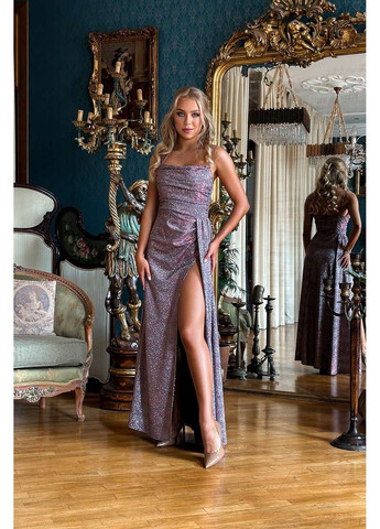 Бордовое вечернее платье сияние шлейф 24051 бордовое Tanita-Romario