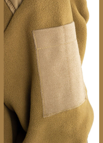 Кофта Tactic4Profi флис койот на молнии с планкой с принтом ARMY UKRAINE шелкография 4PROFI (305223049)