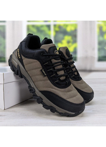 Світло-коричневі Осінні кросівки чоловічі демісезонні KMB