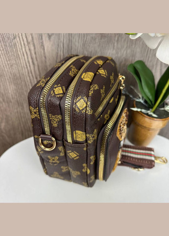 Жіноча міні маленька сумочка Коричневий (1469ДКк) No Brand сумка (341085577)