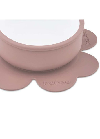 Мисочка силиконовая с основой-присоской, 6+ мес, какао () Baboo 9-035 (335973860)