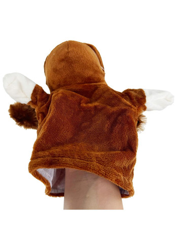 Игрушка на руку для кукольного театра 27 см Собака No Brand (366027133)