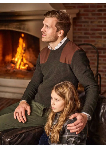 Пуловер Chevalier Ragdale Shooting Wool Pullover Men Dark Green No Brand (366545504)
