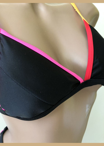 Черный демисезонный женский раздельный купальник (арт.6034) No Brand