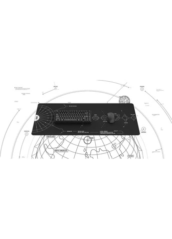 Игровая поверхность Terra Nova XL Black (DPMP_NOVA_BLACK_XL) [151426] Dark Project (400903073)