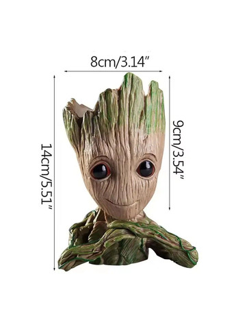 Кашпо горшочек со стабилизированным мхом Грут Groot G3 No Brand (331639465)