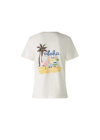 Жіноча футболка Біла Oui - (298005943)