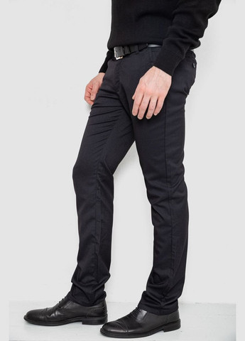 Черные кэжуал демисезонные брюки Ager