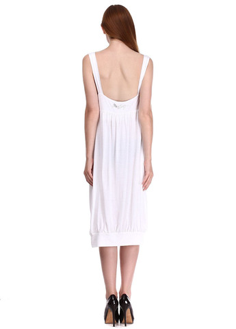 Белое повседневный платье темно-синий Miss Sixty