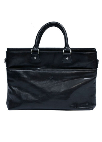 Чорна класична сумка для документів Italico 9625 nero Tony Perotti (303830499)