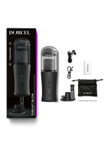 Автоматический мастурбатор THRUST BLOW, голосовое сопровождение, присоска Dorcel (296626992)
