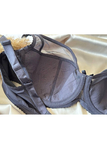 Сірий гладкий сірий бюстгальтер Lanny Mode