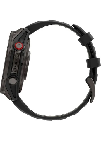 Смарт-часы Fenix 8 Pro AMOLED Sapphire 47mm Carbon Gray DLC Titanium with Black/Pebble Gray Silicone Band (010-03198-01) Garmin (400901571)