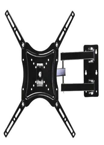 Кронштейн для телевізора 14" - 55" HDL-117B-2 настінне кріплення тримач для ТВ до 50 кг Чорний VTech (305057828)