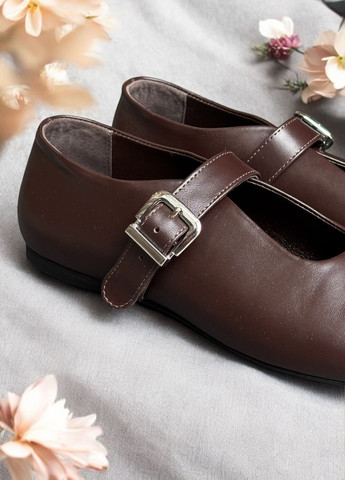 Marandi Туфли Мэри Джейн мери джейн коричневый з натуральная кожа, украина — демисезон (362135896)