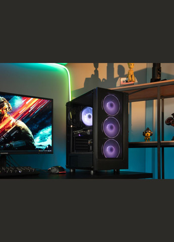 Комп’ютер персональний Complex Gaming AMD R5-5600, 16Gb, F1TB, NVD3060-8, B550, G3301, 650W, FreeDos 2E (316391795)