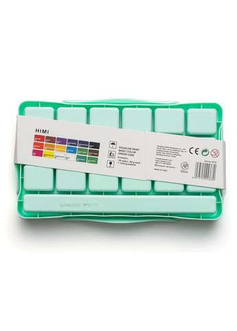 Набір гуашевих фарб Jelly Cup 18×30мл пластиковий пенал HIMI SRC (367859786)