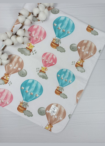 Набор пеленок для новорожденных a.l.babybox Милк и Воздушные шары Белий No Brand (308752223)