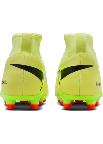 Бутси дитячі JR FG/MG лаймові FQ8318-300 Nike MERCURIAL SUPERFLY 10 CLUB (396998605)