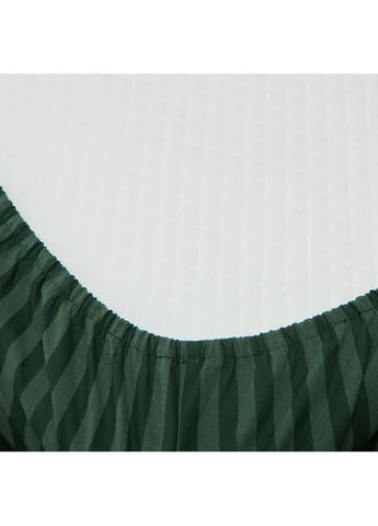 Простирадло на резинці Бязь Gold Люкс 150х190х25 см (MS-850002331) Moon&Star Green Luxe (386593113)