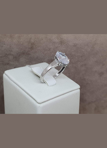 Срібне кільце РОМАН з фіанітом. 1030/1Р-CZ AGNI (323212678)