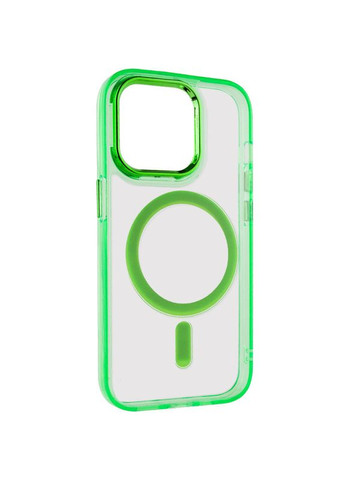 Чехол TPU Iris with MagSafe для Apple (6.7") Салатовый | Green Epik iPhone 15 Pro Max (300532007)