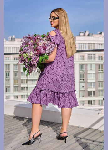 Фіолетова повсякденний сукня вільна літня LeVi