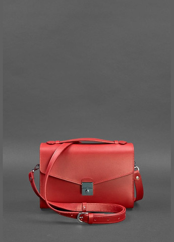 Женская кожаная сумка-кроссбоди Lola красная (A-026694) BlankNote (327874168)