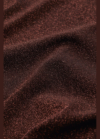 Темно-коричнева кежуал плаття, сукня H&M однотонна