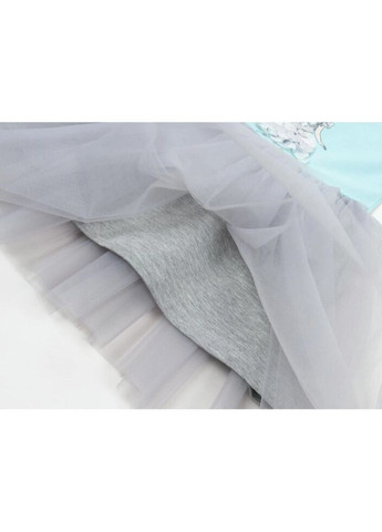 Комбінована сукня з принцесою (13380-92g-blue) Breeze (300624983)