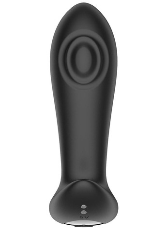 Анальний корок із вібростимуляцією — Dual Tapping Anal Plug No Brand (322400388)