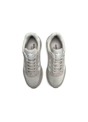 Серые демисезонные кроссовки женские, вьетнам adidas Originals Iniki W Light Gray White