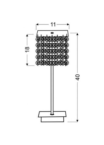 Настольная лампа CLASSIC LAMPA (41-59584) Candellux (361313498)