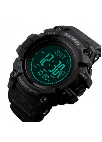 Умные Часы Processor с Шагомером и Барометром Черные Skmei (313653839)
