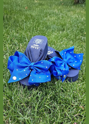 Темно-синие вьетнамки женские темно-синего цвета Let's Shop