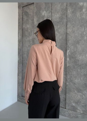 Бежевая женская блузка FINO Mode