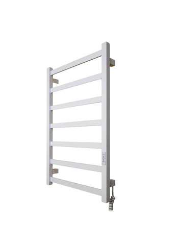 Полотенцесушитель электрический с контроллером Белый матовый 790*490 Carino LAURA (365596155)