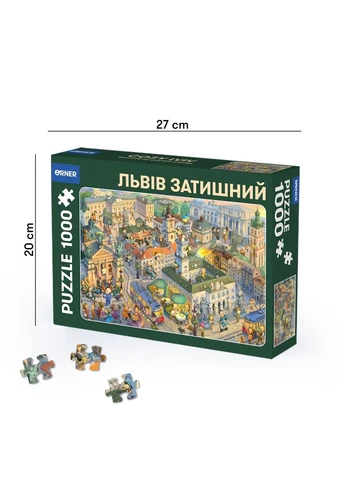 Пазл Львов уютный 1000 элементов Orner (370618432)