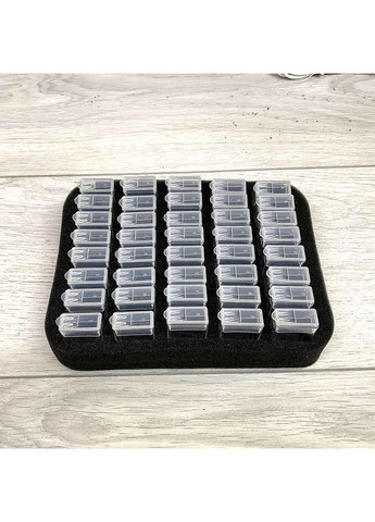 Набор инструментов для работы с алмазной мозайкой 87 предметов в кейсе синего цвета No Brand 6346 (360889932)