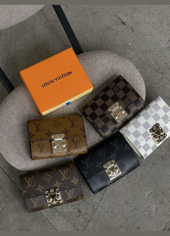 Гаманець Луї Вітон Pallas маленький бежева клітка No Brand (318021256)