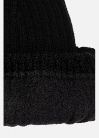 Комплект шапка + шарф для девочки цвет черный CB-00262990 Yuki (319107099)