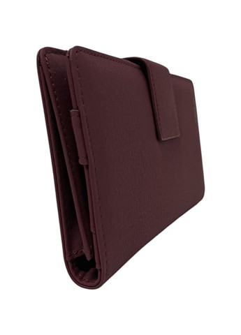 Женский кошелек из эко-кожи J-0826 бордовий 19 x 10 x 2,5 Canevo (367263484)