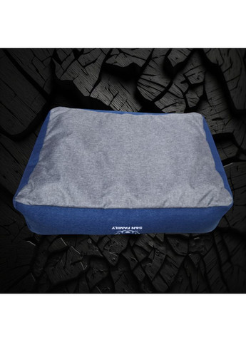 Лежанка 150х105х25см из текстиля для больших и гигантских собак "Lagoon" (Синий) S&N Family (361204622)