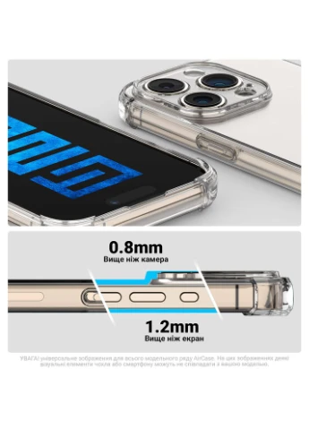 Чехол Air Force для OnePlus 13 Clear (ARM83504) ArmorStandart (324744613)
