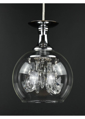 Люстра светодиодная подвесная LED светильник для квартиры на потолок лэд 26998 Хром 30-150х14х14 см. Sunnysky (324396713)